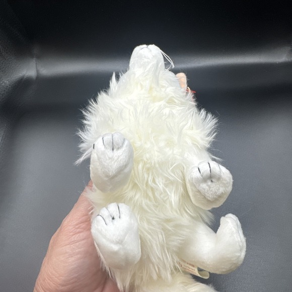 Ty Beanie Baby Snocap the White‎ Snow Fox 8" Rare - Picture 5 of 10